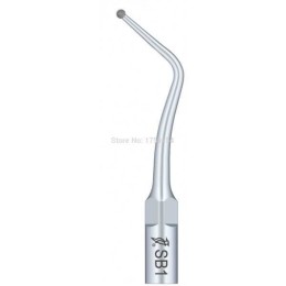 Насадка SB1 для скалеров EMS и Woodpecker, алмазная шарообразная для предварительной обработки поверхности и шейки кариозного зуба