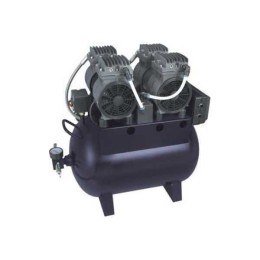 ND-140 - безмасляный компрессор для 2-х стоматологических установок, ресивер 55 л (140 л/мин)