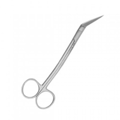 Ножницы хирургические угловые Locklin, 16 см Ножницы хирургические угловые Locklin, 16 см