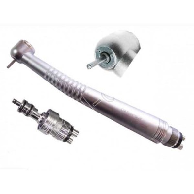 НСТк 300-01 Multiflex - наконечник турбинный, с кнопочным зажимом, с трехточечным спреем, в комплекте с быстросъемным соединением MULTIflex НСТк 300-01 Multiflex - наконечник турбинный, с кнопочным зажимом, с трехточечным спреем, в комплекте с быстросъемным соединением MULTIflex