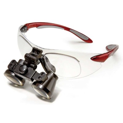 PeriOptix Mirage FLIP-UP - универсальные бинокулярные лупы на спортивной оправе, увеличение 2.3x/2.5x/3.0x/3.5x PeriOptix Mirage FLIP-UP - универсальные бинокулярные лупы на спортивной оправе, увеличение 2.3x/2.5x/3.0x/3.5x