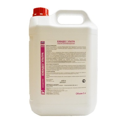 Дезинфицирующее средство БэбиДез Ультра 5л Дезинфицирующее средство БэбиДез Ультра 5л