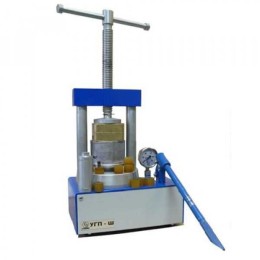 Пресс гидравлический для штамповки коронок из нержавеющей стали и обжатия кювет