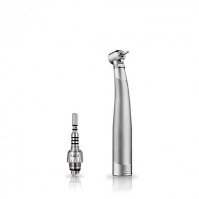 Prestige LK - турбинный наконечник с LED подсветкой, керамическими подшипниками, кнопочным зажимом бора и переходником Multiflex Prestige LK - турбинный наконечник с LED подсветкой, керамическими подшипниками, кнопочным зажимом бора и переходником Multiflex