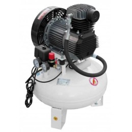 REMEZA KM-24.OLD10 - безмасляный компрессор для одной стоматологической установки, без осушителя, с ресивером 24 л, 75 л/мин