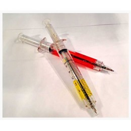 Ручка шариковая в виде шприца