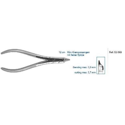 Щипцы ортодонтические крампонные от 0,7 до 0,9 мм Щипцы ортодонтические крампонные от 0,7 до 0,9 мм