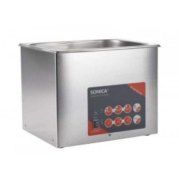 SONICA 3200ETH S3 - ультразвуковая мойка с подогревом и краном для слива жидкости, 6 л