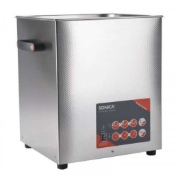 SONICA 4300ETH S3 - ультразвуковая мойка с подогревом и краном для слива жидкости, 18 л