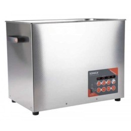 SONICA 5300EP S3 - ультразвуковая мойка с подогревом, функцией вакуумирования и краном для слива жидкости, 28 л