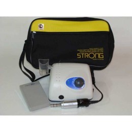 STRONG 210 - щеточный микромотор с наконечником 108NE (терапевтический), педаль включения-выключения, 40000 об/мин
