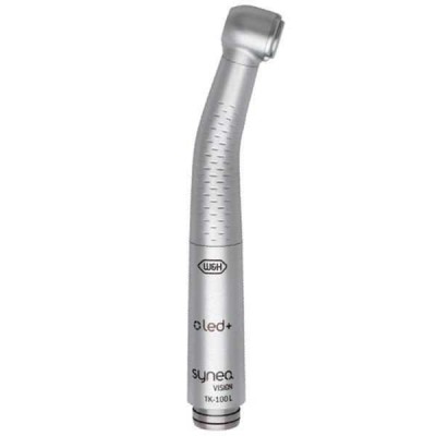 Synea Vision TK-100 L - турбинный наконечник с подсветкой, пятиточечным спреем, диаметром головки 13 мм (под соединение Roto Quick) Synea Vision TK-100 L - турбинный наконечник с подсветкой, пятиточечным спреем, диаметром головки 13 мм (под соединение Roto Quick)