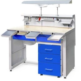 СЗТ 4.3 МАСТЕР ТЕХНО - стол зубного техника максимальной комплектации