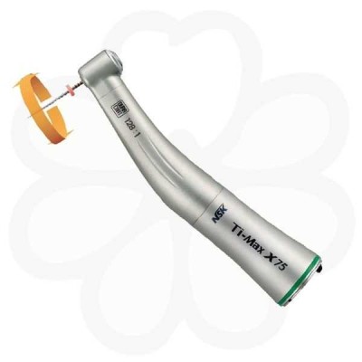 Ti-Max X75 - угловой наконечник без оптики для Ni-Ti файлов, 128:1 Ti-Max X75 - угловой наконечник без оптики для Ni-Ti файлов, 128:1