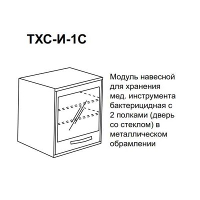 ТХС-И1С - шкаф навесной бактерицидный с дверцей из стекла в металлическом обрамлении, лампа Philips, 2 полки 600х500х330 мм ТХС-И1С - шкаф навесной бактерицидный с дверцей из стекла в металлическом обрамлении, лампа Philips, 2 полки 600х500х330 мм
