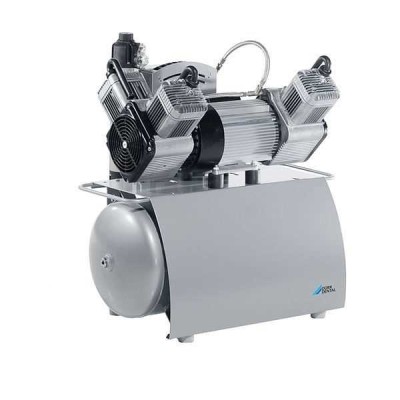 Trio - трехцилиндровый безмасляный компрессор, c осушителем, 160 л/мин Trio - трехцилиндровый безмасляный компрессор, c осушителем, 160 л/мин