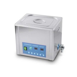 BTX-600 10L H - ультразвуковая мойка с подогревом и краном для слива воды, корпус из нержавеющей стали, 10 л