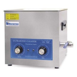 VBS-3H - стандартная ультразвуковая ванна с механическим таймером и подогревом с аналоговым управлением, 3 л