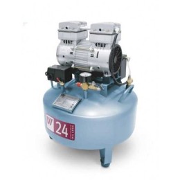W-601 - безмасляный компрессор для одной стоматологической установки с ресивером 24 л (60 л/мин)