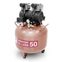 W-602A - безмасляный компрессор для одной стоматологической установки с ресивером 50 л (100 л/мин)