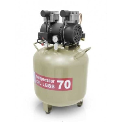 W-603 - безмасляный компрессор для двух стоматологических установок с ресивером 70 л (130 л/мин) W-603 - безмасляный компрессор для двух стоматологических установок с ресивером 70 л (130 л/мин)