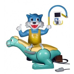 Yoboshi N 3000 - стоматологическая установка детская с нижней подачей инструментов, с котом