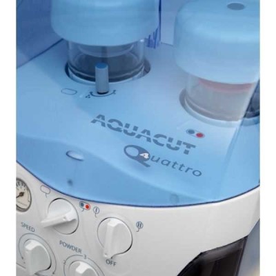 Aquacut Quattro - стоматологическая водно-абразивная система с двумя резервуарами Aquacut Quattro - стоматологическая водно-абразивная система с двумя резервуарами