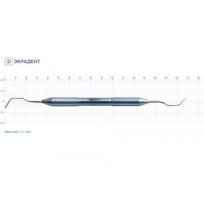 Гладилка каплевидная двусторонняя малая 1,5/1,5 Гладилка каплевидная двусторонняя малая 1,5/1,5