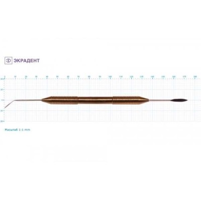 Гладилка моделировочная листовидная 3,5/3,5 Гладилка моделировочная листовидная 3,5/3,5