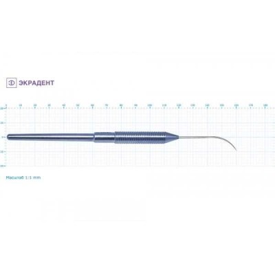 Зонд стоматологический дугообразный — 01-09 Зонд стоматологический дугообразный — 01-09