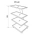 СП1-Д4 - стойка для дополнительного оборудования (4 полки из нержавеющей стали) СП1-Д4 - стойка для дополнительного оборудования (4 полки из нержавеющей стали)