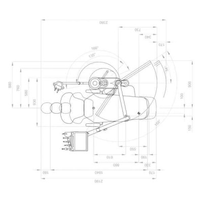Anthos Classe A3 Plus kit - комплект оборудования, стоматологическая установка с нижней подачей инструментов, набор наконечников, микромотор, скалер, вакуумная помпа Anthos Classe A3 Plus kit - комплект оборудования, стоматологическая установка с нижней подачей инструментов, набор наконечников, микромотор, скалер, вакуумная помпа