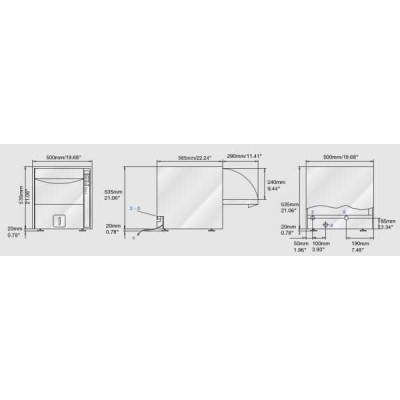 DS 50 D - машина для предстерилизационной обработки, мойки и дезинфекции c умягчителем воды (без сушки) DS 50 D - машина для предстерилизационной обработки, мойки и дезинфекции c умягчителем воды (без сушки)