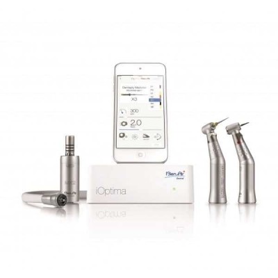 iOptima - прибор управления с функцией эндодонтии для микромоторов без угольных щеток с подсветкой iOptima - прибор управления с функцией эндодонтии для микромоторов без угольных щеток с подсветкой