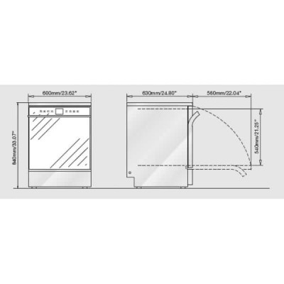 DS 500 SC - машина для предстерилизационной обработки, мойки, дезинфекции и сушки, с умягчителем воды DS 500 SC - машина для предстерилизационной обработки, мойки, дезинфекции и сушки, с умягчителем воды