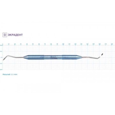 Нож медиальный средний (эмалевый) — 08-05 Нож медиальный средний (эмалевый) — 08-05