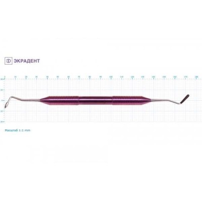 Штопфер зерновидный - гладилка большая 2,5/2,4 Штопфер зерновидный - гладилка большая 2,5/2,4