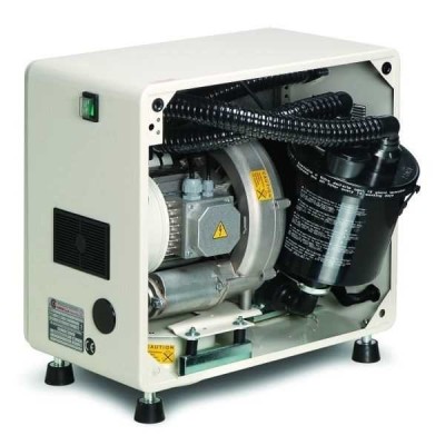 Mono-Jet Alpha - аспиратор для влажной аспирации для одной стоматологической установки, с сепаратором, с кожухом (1250 л/мин) Mono-Jet Alpha - аспиратор для влажной аспирации для одной стоматологической установки, с сепаратором, с кожухом (1250 л/мин)