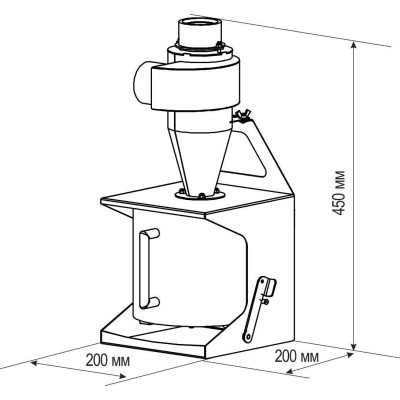 АФЦ 1.0 М - универсальный автономный фильтр-циклон АФЦ 1.0 М - универсальный автономный фильтр-циклон