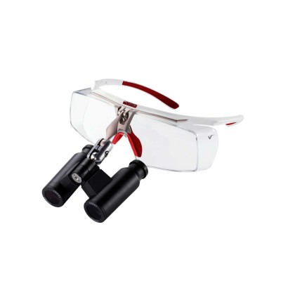 Air-X - бинокулярные лупы системы Flip-up, рабочее расстояние 300-500 мм, увеличение 2.5x/3.5x/4.5x/6.0x Air-X - бинокулярные лупы системы Flip-up, рабочее расстояние 300-500 мм, увеличение 2.5x/3.5x/4.5x/6.0x