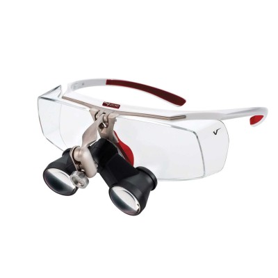 Air-X - бинокулярные лупы системы Flip-up, рабочее расстояние 300-500 мм, увеличение 2.5x/3.5x/4.5x/6.0x Air-X - бинокулярные лупы системы Flip-up, рабочее расстояние 300-500 мм, увеличение 2.5x/3.5x/4.5x/6.0x