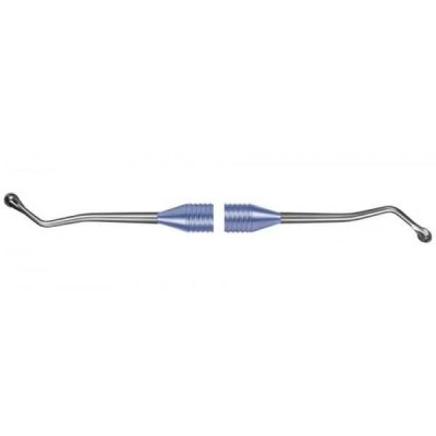 Ложка кюретажная изогнутая короткая средняя 2,8 Ложка кюретажная изогнутая короткая средняя 2,8