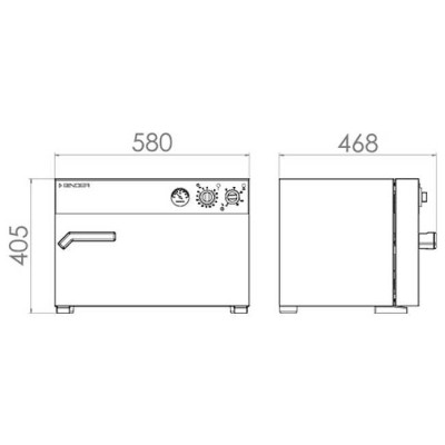 Binder E 28 - стерилизатор горячим воздухом, 28 л Binder E 28 - стерилизатор горячим воздухом, 28 л