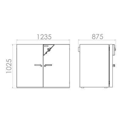 Binder FED 400 - стерилизатор горячим воздухом, 400 л Binder FED 400 - стерилизатор горячим воздухом, 400 л