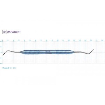 Нож медиальный малый (эмалевый) — 08-04 Нож медиальный малый (эмалевый) — 08-04