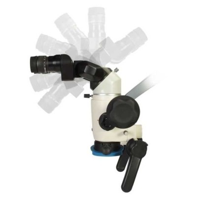 Densim Optics - стоматологический операционный микроскоп с поворотным двойным бинокуляром (0-195 градусов) и светодиодной подсветкой Densim Optics - стоматологический операционный микроскоп с поворотным двойным бинокуляром (0-195 градусов) и светодиодной подсветкой
