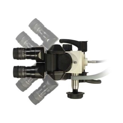 Densim Optics - стоматологический операционный микроскоп с поворотным двойным бинокуляром (0-195 градусов) и светодиодной подсветкой Densim Optics - стоматологический операционный микроскоп с поворотным двойным бинокуляром (0-195 градусов) и светодиодной подсветкой