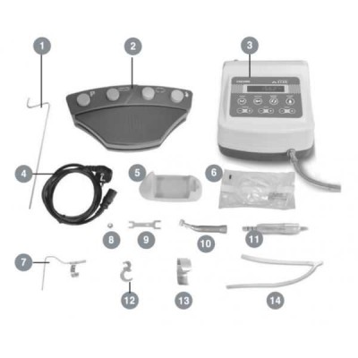 X-CUBE Implant - хирургический аппарат (физиодиспенсер) с наконечником, с оптикой X-CUBE Implant - хирургический аппарат (физиодиспенсер) с наконечником, с оптикой