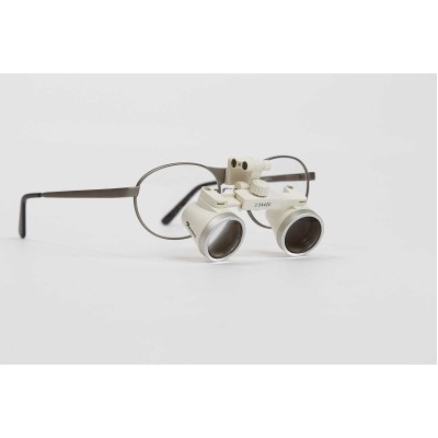 GL6 Classic 2.5 - бинокулярные лупы системы Flip-up на классической титановой оправе, увеличение 2.5x GL6 Classic 2.5 - бинокулярные лупы системы Flip-up на классической титановой оправе, увеличение 2.5x