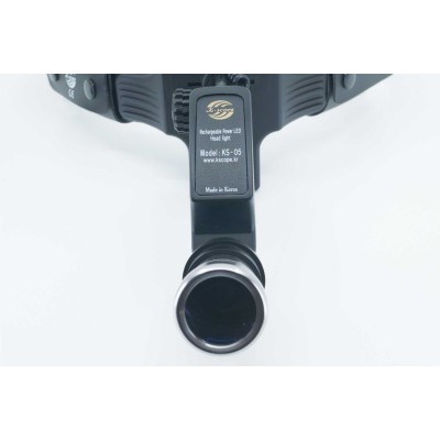 KS-05 - мощный беспроводной налобный осветитель, 50000 люкс KS-05 - мощный беспроводной налобный осветитель, 50000 люкс